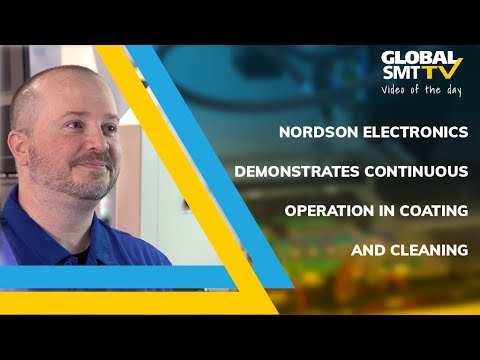globalsmt's tweet image. Check out the video of the day Nordson Electronics demonstrates continuous operation in coating and cleaning
zurl.co/FJMPk
Tim Wammes describes the latest upgrades to the SL1040 coating dispenser, which has continuous operation features, including auto cleaning of…