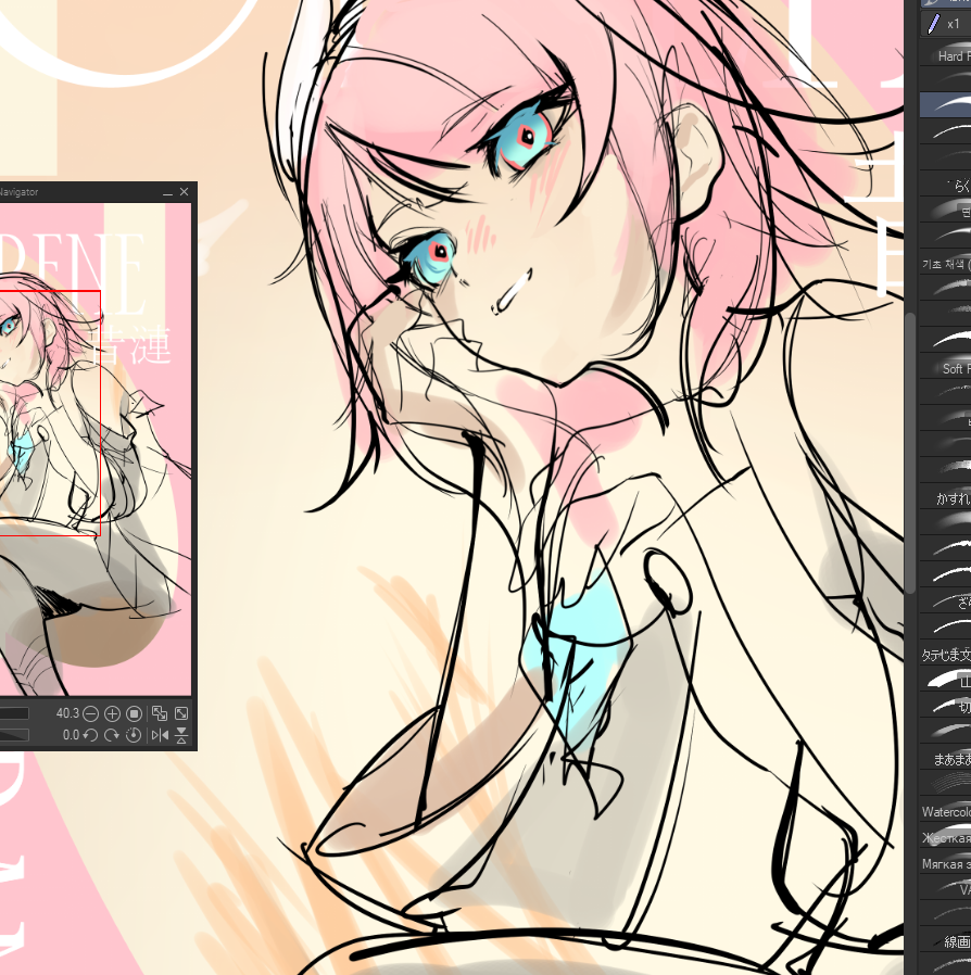 riryachi's tweet image. cyrene wip #HSRFanart #Cyrene