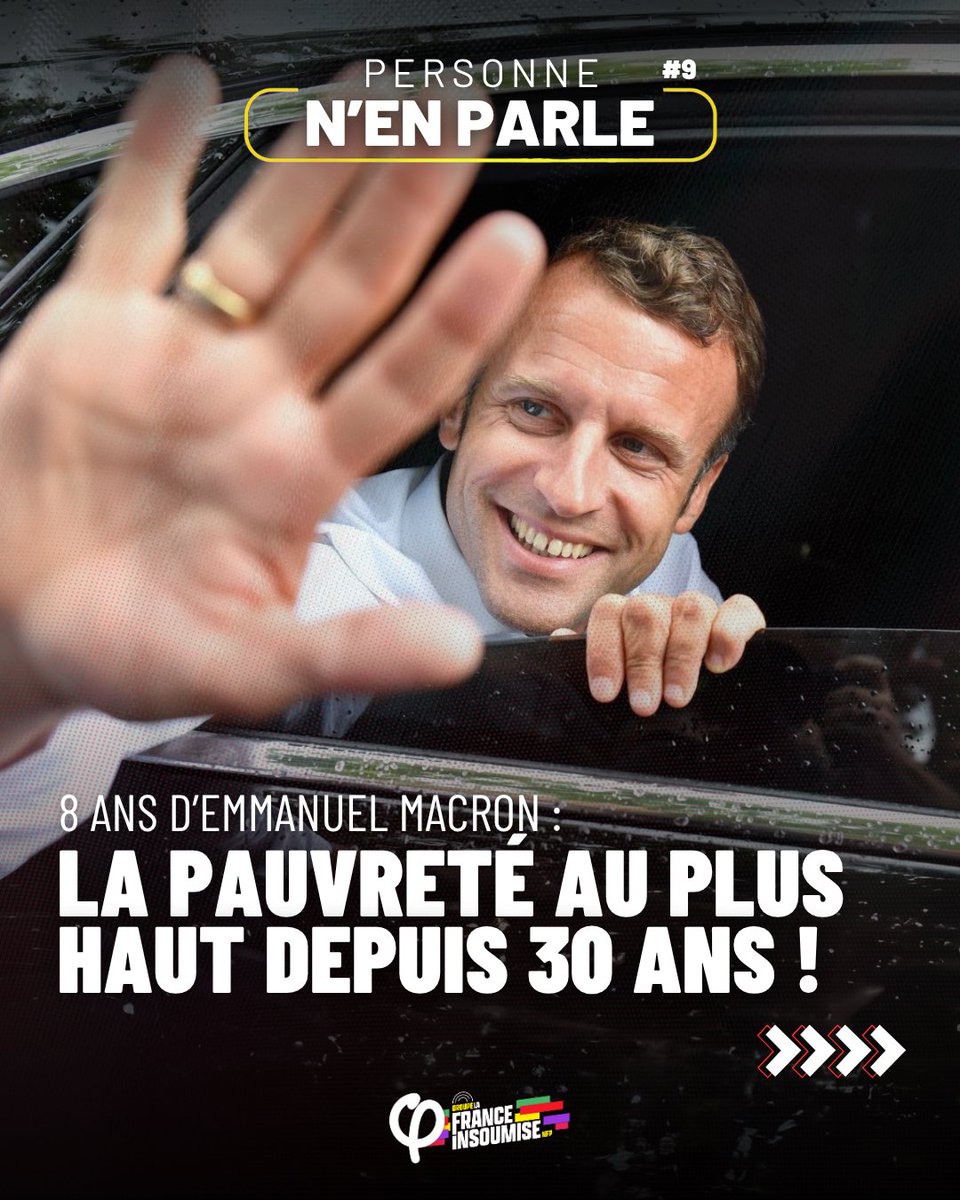🔴⚡️ La pauvreté atteint un niveau record, inégalé depuis 30 ans !

C'est ce qu'ont révélé les chiffres de l'INSEE.

Vous l'ignoriez ? C'est normal, personne n'en parle.

Thread 🧶