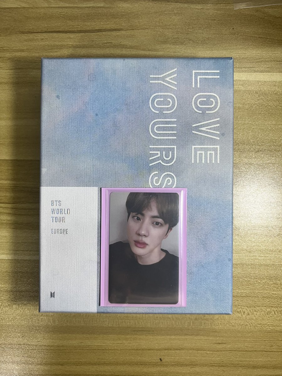 karissajocson's tweet photo. wts lfb ph only

LY EUROPE DVD UNSEALED WITH JIN PC
✅complete inclusions
✅mint condition
✅dvd never played

P3500.00 + LSF

help RT
🏷️ bts army rm jin suga yoongi jhope hobi jimin taehyung jungkook https://t.co/uV3zGeXuzM