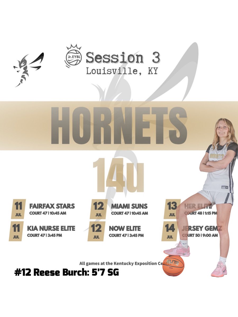 Coaches come check me and my <a href="/UnitedHornets/">Carolina Hornets United</a> teammates out if you’re in Kentucky! <a href="/Assist_U_/">AssistU Recruiting</a>