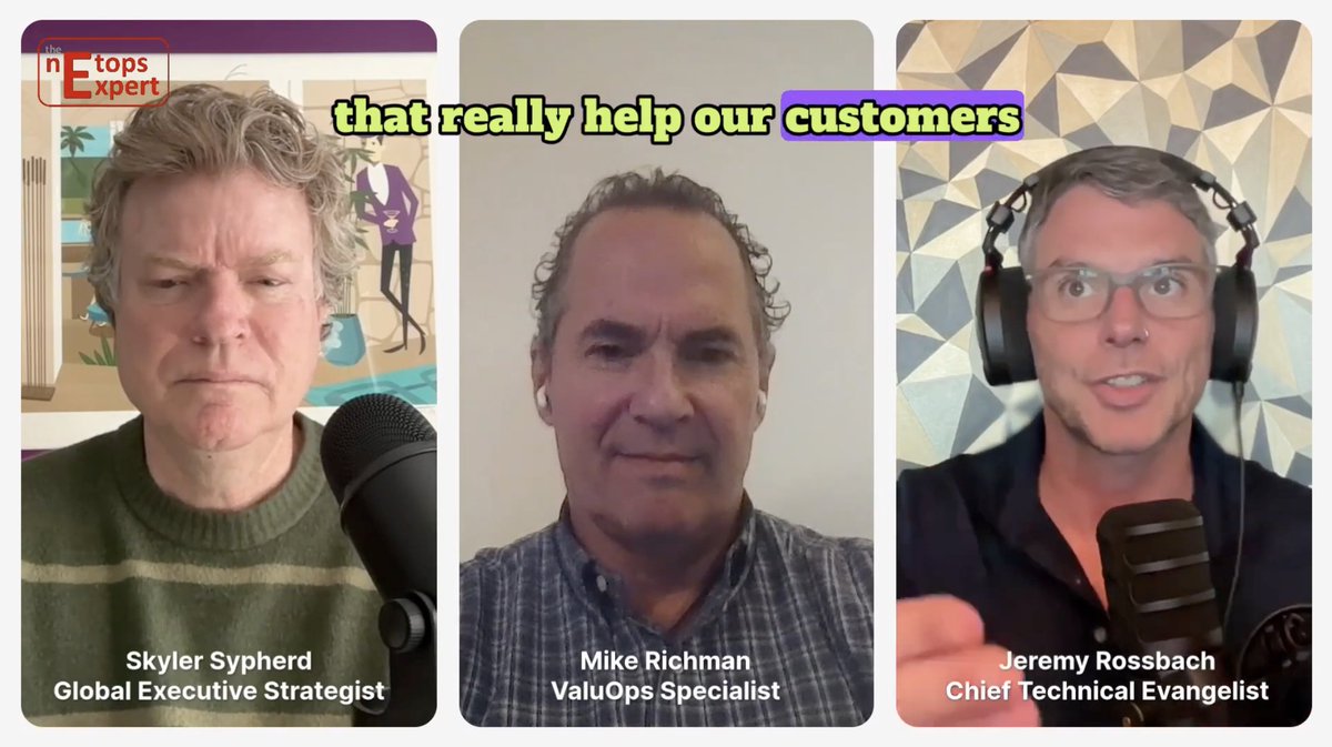Too many teams build tech without asking what users need. On The NetOps Expert, Jeremy Rossbach talks with Skyler Sypherd &amp; Mike Richman about listening first to deliver real value.

🎧 Listen: creators.spotify.com/pod/show/jerem…