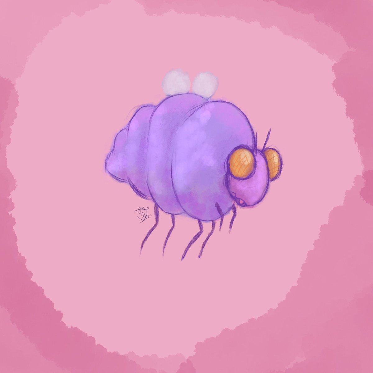 This is Bougie B. Bug! Toddrick Toads sidekick!
#oc #ocart #art #digitalart #bug #fly