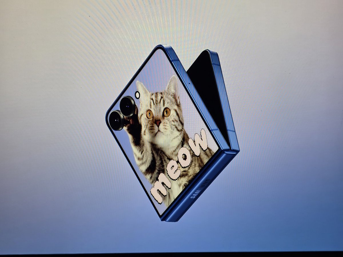 Bobby G (@bobbygscorner) on Twitter photo GALAXY ZFlip 7 <a href="/SamsungMobileUS/">Samsung Mobile US</a> #GalaxyZFold7 <a href="/Snapdragon/">Snapdragon</a> 8 elite inside #GalaxyUnpacked GALAXY ZFlip 7 <a href="/SamsungMobileUS/">Samsung Mobile US</a> #GalaxyZFold7 <a href="/Snapdragon/">Snapdragon</a> 8 elite inside #GalaxyUnpacked