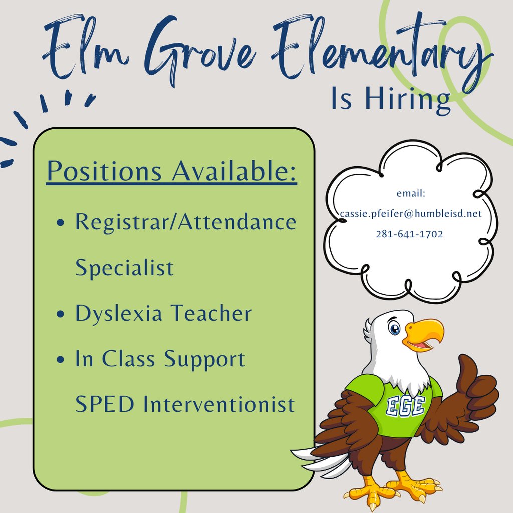 EGE Available Positions