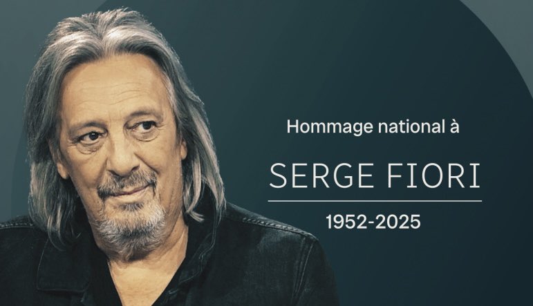 L’hommage national consacré à Serge Fiori sera télédiffusé en direct sur Ici RDI et Ici Télé le mardi 15 juillet à compter de 14h, depuis la salle Wilfrid-Pelletier de la Place des Arts.