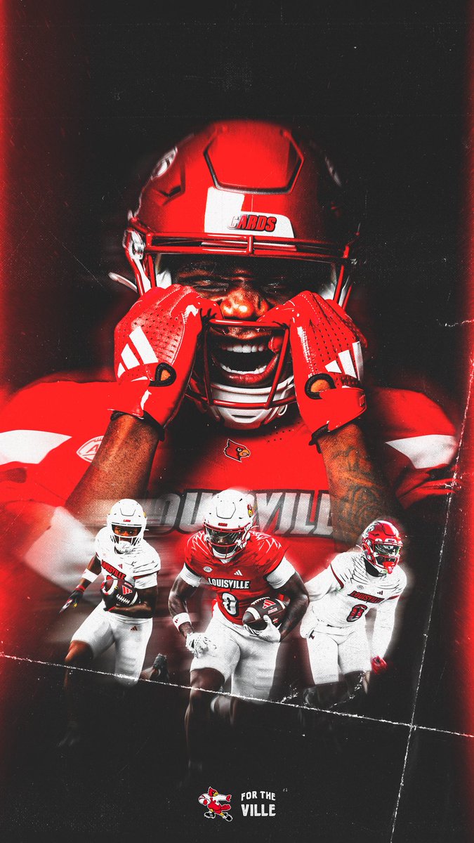 LouisvilleFB's tweet image. Wallpaper Wednesday ft. @ChrisBell_3
Press & hold to save 📲
#GoCards