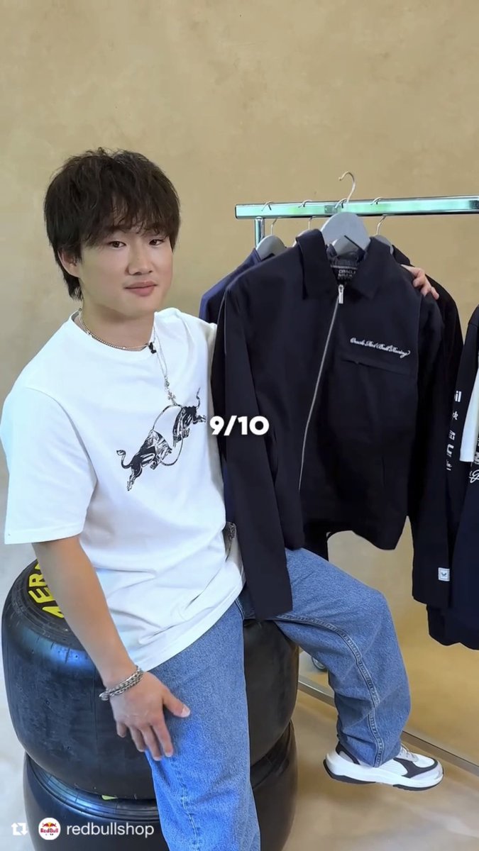 reidemaimo's tweet photo. #RedBullShop #YukiTsunoda #่ง็ฐ่ฃๆฏ
๐ https://t.co/t4UPJqztF6
๐ฅ๐ธ: Red Bull Shop (9/7/2025, via IG, Repost) https://t.co/jAGbjVjShP