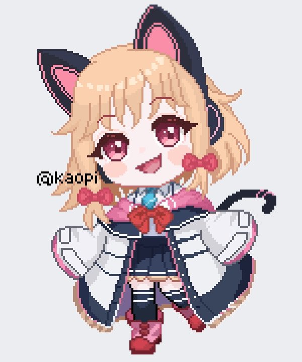 #ドット絵  #pixelart #ブルアカ #BlueArchive 

Chibi Momoi