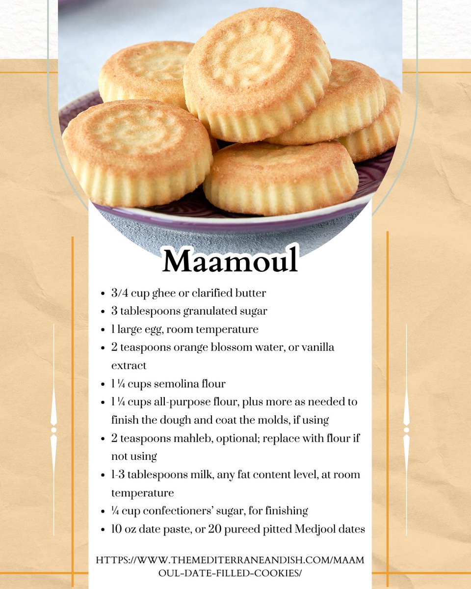 medbakerydeli's tweet image. Add a new favorite to your table—explore this recipe and see what Mediterranean magic you can create! 🫒
#MediterraneanCooking #InspiredByFlavor #CookWithUs #FreshAndTasty #HomeCookingVibes