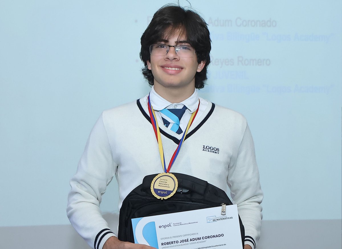 ✨ En la #FCNM de la #ESPOL celebramos el talento científico joven. Clausuramos las Competencias en Ciencias con emoción, reconocimientos y muchas sonrisas. 🧪 592 estudiantes de 63 colegios participaron en #Física, #Química y #Matemáticas.

🔗 Detalles: acortar.link/commatESPOL