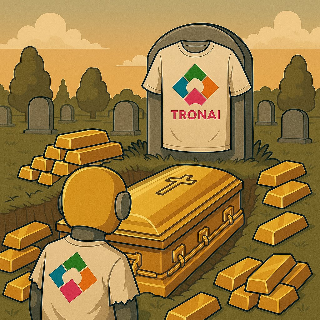 TrxAiAiAi's tweet photo. Even in death, the rich are buried in gold — while the poor dig to survive.
Because legacy isn’t written in wishes, it’s written in systems.
⚰️ TRONAI. Own the game — to the very end.
#TRONAI #DieWithTheSystem #LegacyOfPower #GoldGrave #ControlForever https://t.co/Lfd6WuLpZ0