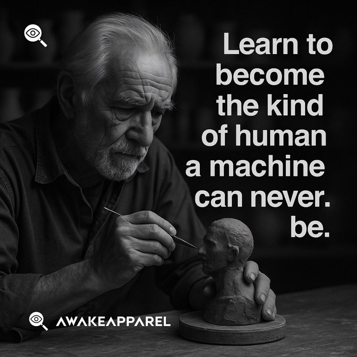 Awake_Apparel's tweet photo. Learn to become the kind of human a machine can never be.
Crafted. Connected. Conscious.
Not downloaded. Remembered.
#MonoTruth #HumanBeforeCode #CraftOverCode https://t.co/VqI0eg3yLO