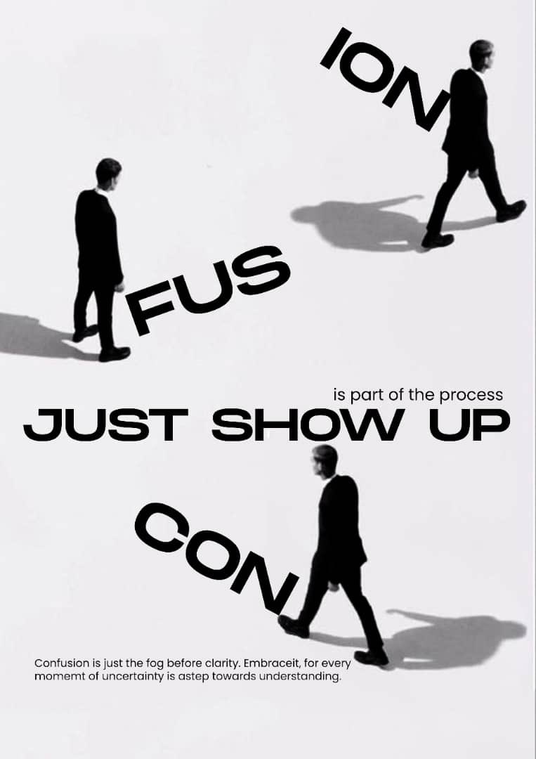 fabi_graphix's tweet image. Navigating clients work n personal growth still we need to show up ✊🏾 #Justshowup #showup #poster #brand