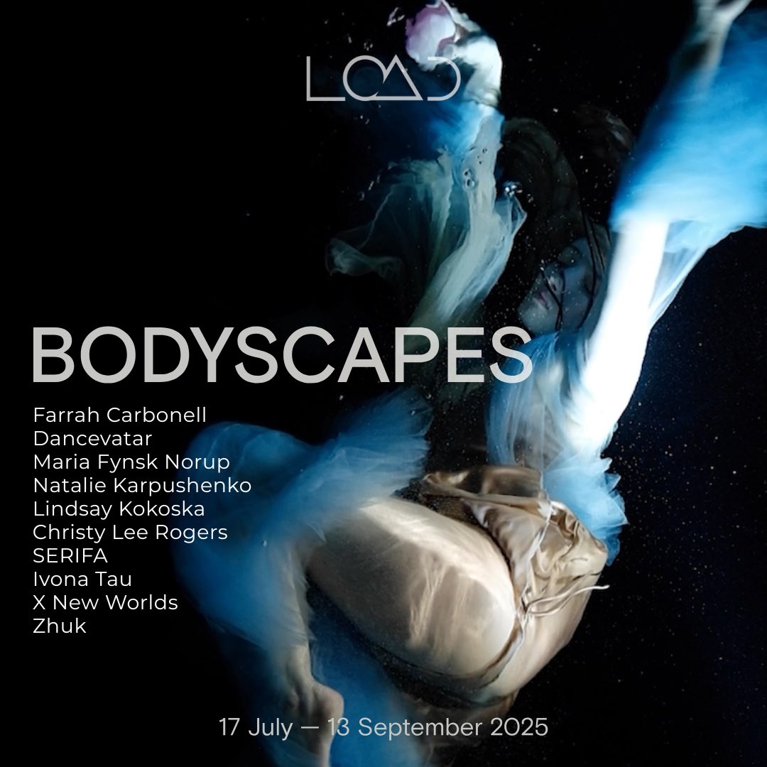 LOADgallery's tweet image. YOU ARE INVITED: 17 July, 19.00 – Opening of Bodyscapes
Our upcoming group exhibition brings together ten female artists—one working as part of a duo—who explore the body through photography, video, performance, and AI. Bodyscapes traces how the body is approached not as an…