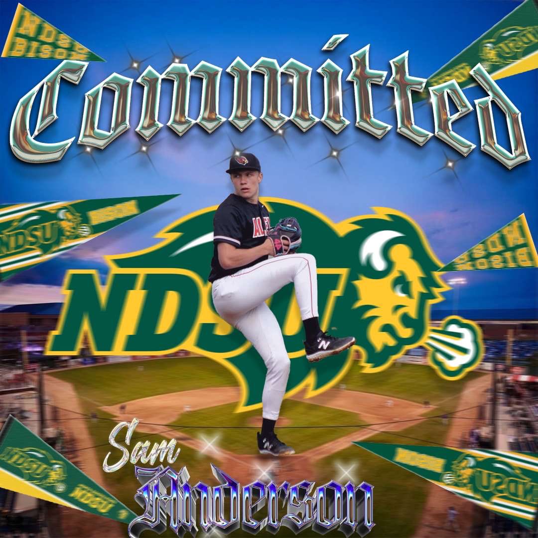 Sam Anderson (@samande83015840) on Twitter photo Please to say I will be taking my athletic and academic journey to North Dakota State University! <a href="/TOakes7/">Tyler Oakes</a> #Committed #Rollhurd 🦬🦬 Please to say I will be taking my athletic and academic journey to North Dakota State University! <a href="/TOakes7/">Tyler Oakes</a> #Committed #Rollhurd 🦬🦬