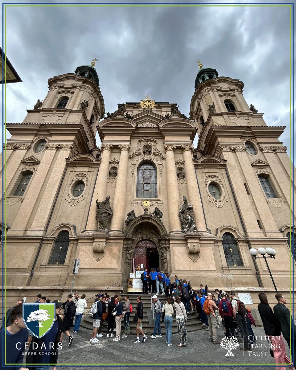 Cedars_Upper's tweet image. Second concert at St Nicholas Church, Wenceslas Square today. Beautiful music in a beautiful setting and a large, appreciative audience. Quick pit stop at the hotel before off on a river cruise tonight! @mjpGibbs @Umara1Qureshi @ChilternLT