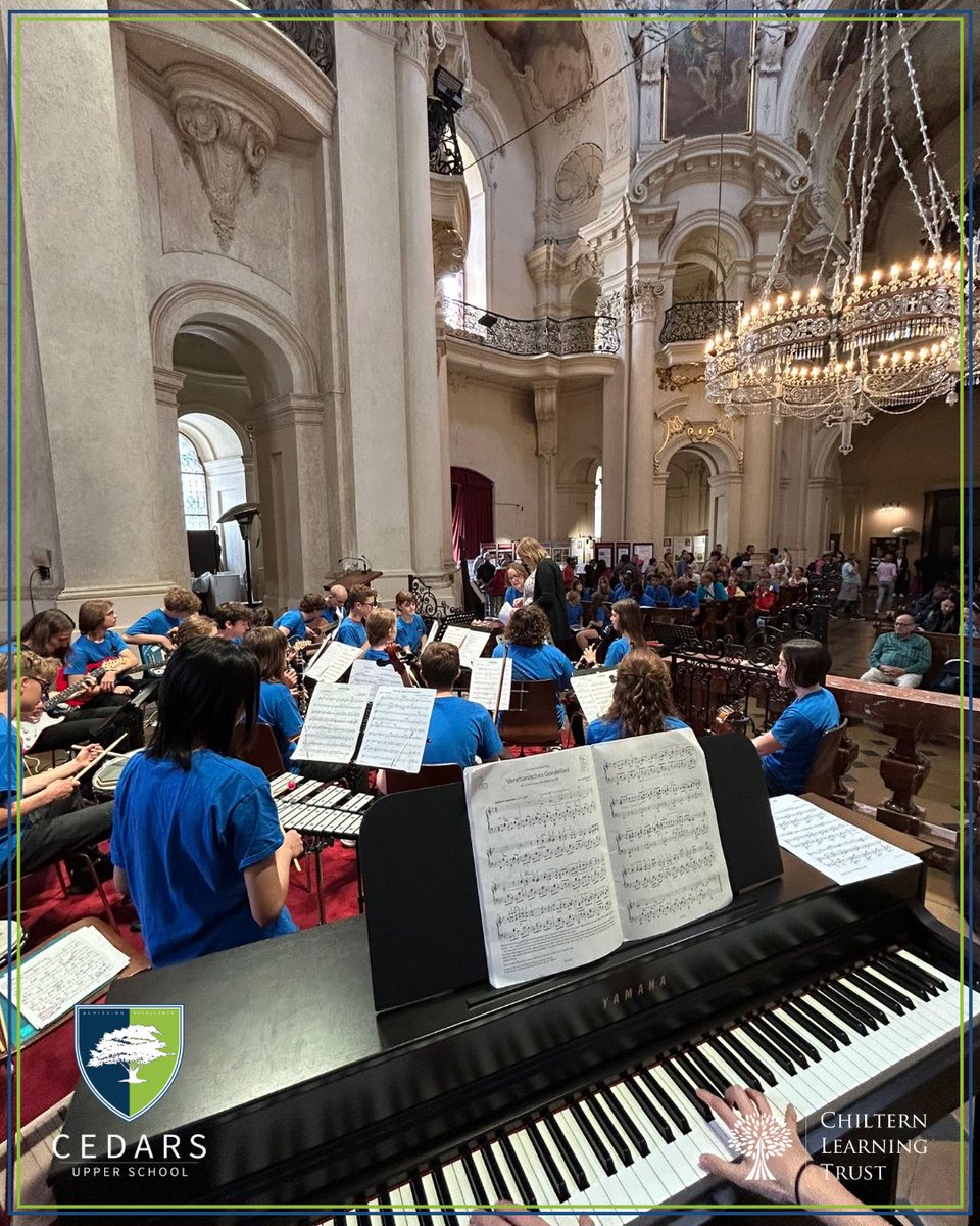 Cedars_Upper's tweet image. Second concert at St Nicholas Church, Wenceslas Square today. Beautiful music in a beautiful setting and a large, appreciative audience. Quick pit stop at the hotel before off on a river cruise tonight! @mjpGibbs @Umara1Qureshi @ChilternLT