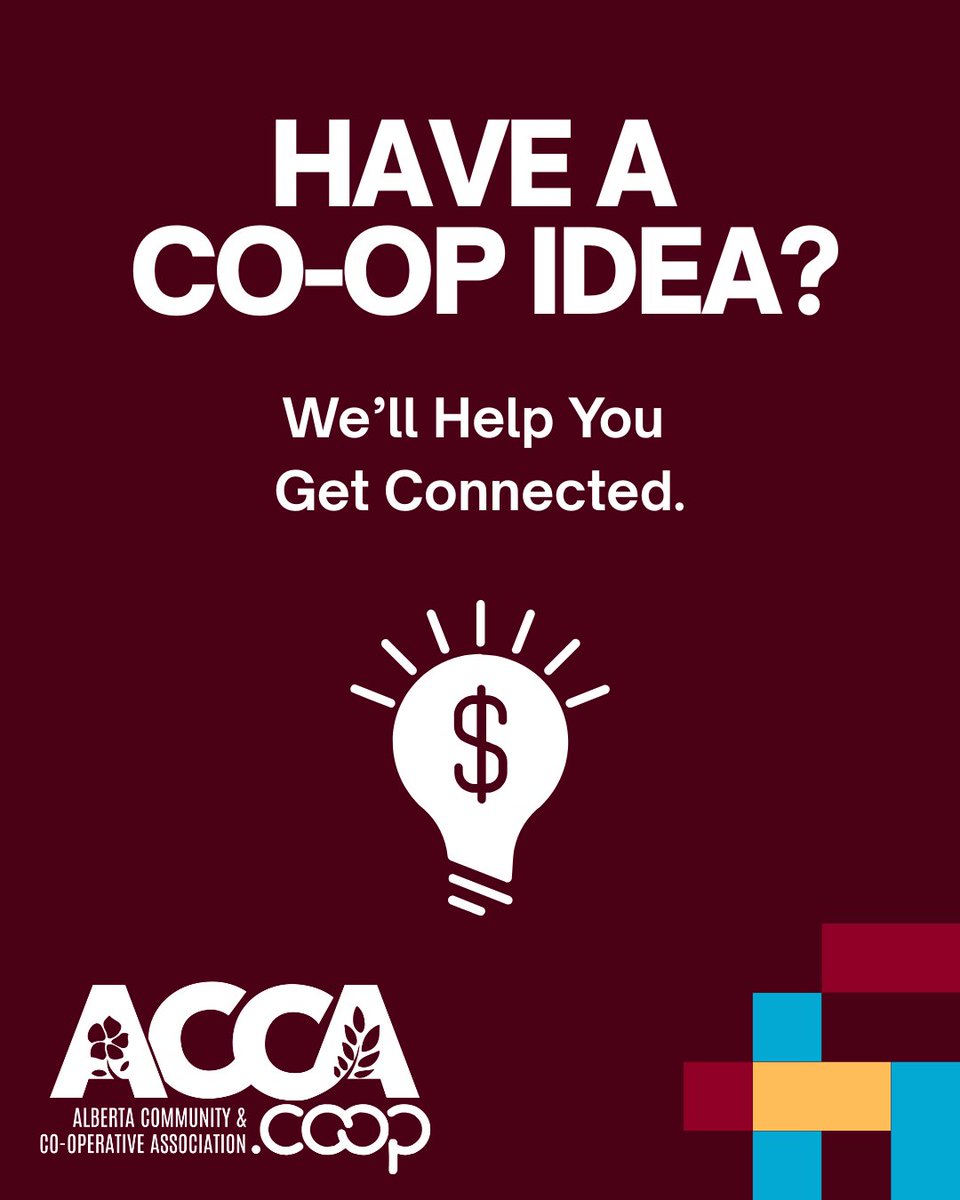 Thinking about starting a co-op or social enterprise?

ACCA connects you with trusted programs, advisors, and services to help you take the next step.

Explore the links: acca.coop/business-suppo…