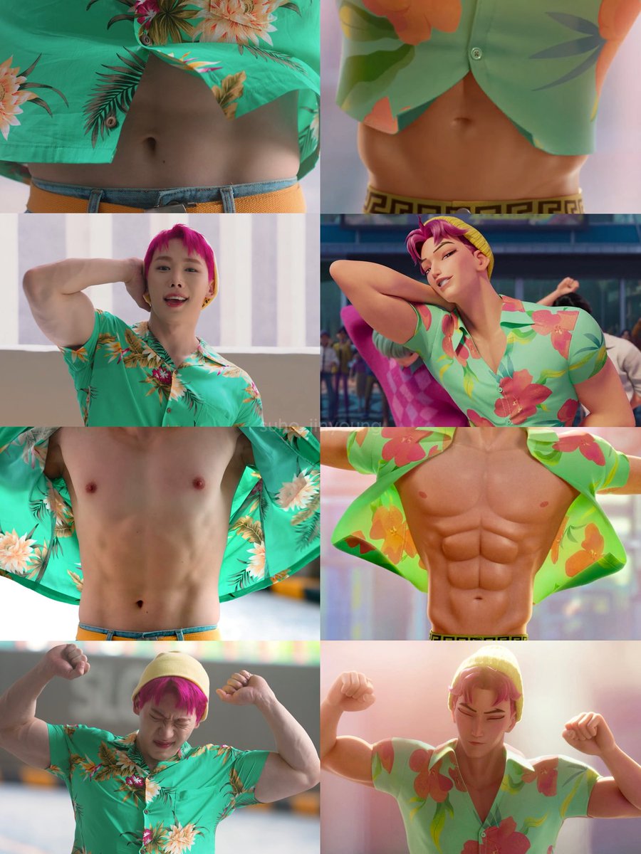 WONHO AS SAJA BOYS ABBY 💪🏼