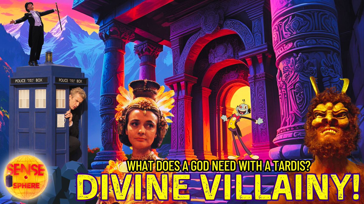SensetheSphere's tweet photo. THE MAGIC OF DOCTOR WHO:
RTD's God Complex - Divine Villains!
Live At 4pm UK Time
https://t.co/2Zm01pkHep
Join Brendan and Hugh.
#doctorwho #drwho #bbcdoctorwho #russellTdavies #ncutigatwa #disneyplus #adric #doctorwhoreview #whovians #whovian #tegan #janetfielding #bbcdoctorwho #doctorwhofandom #scifi #scififan #scifiTV #scifilovers #TARDIS #TimeLord #whoniverse #badwolf #classicdoctorwho #doctorwhocommunity #doctorwhofan #nostalgia #doctorwhofandom #dalek #daleks #kinda #themara #bbciplayer #doctorwhobbc #omega #toymaker #jinkxmonsoon #satan #devil #daemon