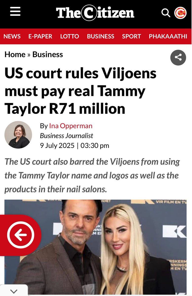 Something is killing the Viljoens and their kind (scammers and fraudsters)😉