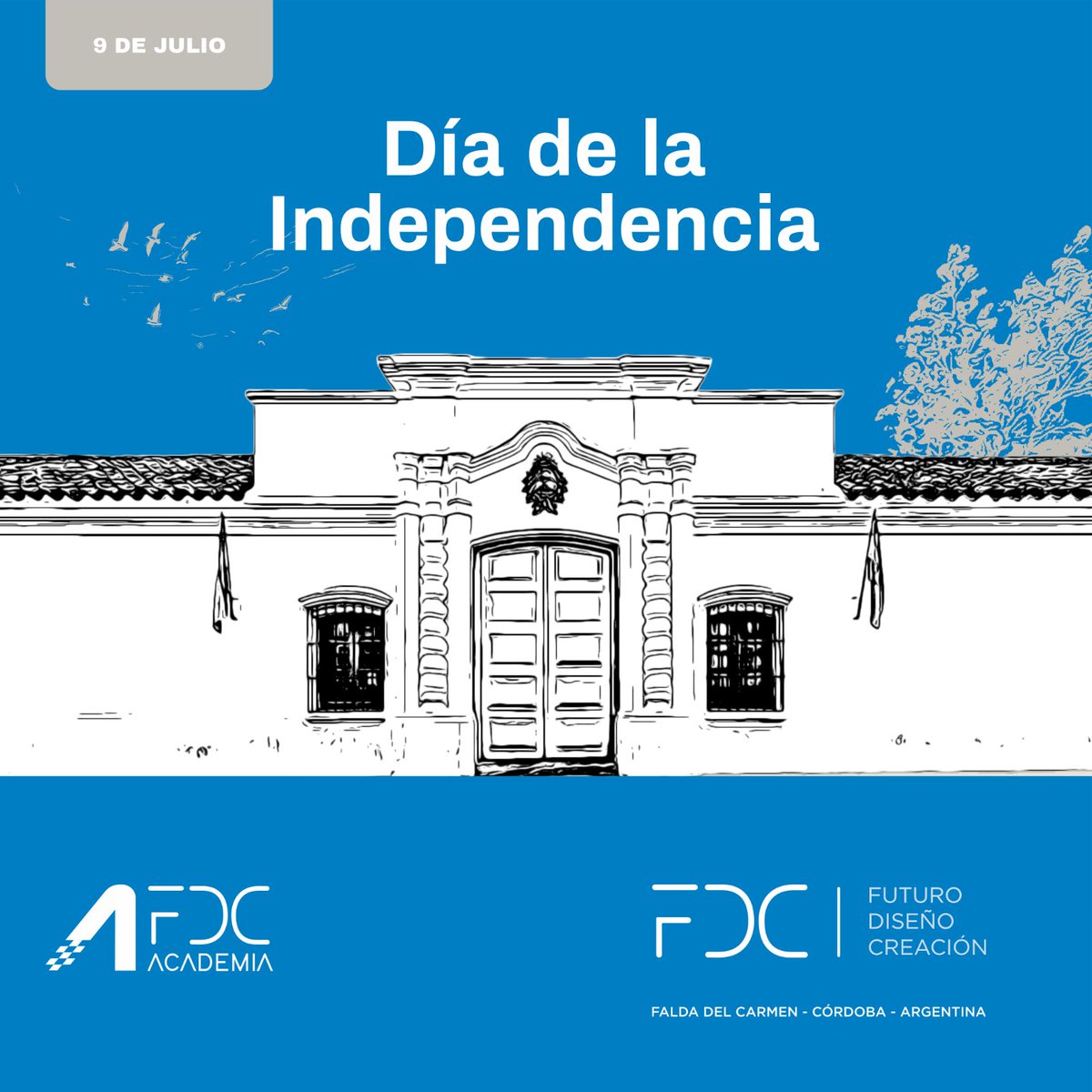 Feliz Día de la Independencia! 🇦🇷
9 de Julio.
1816 - 2025