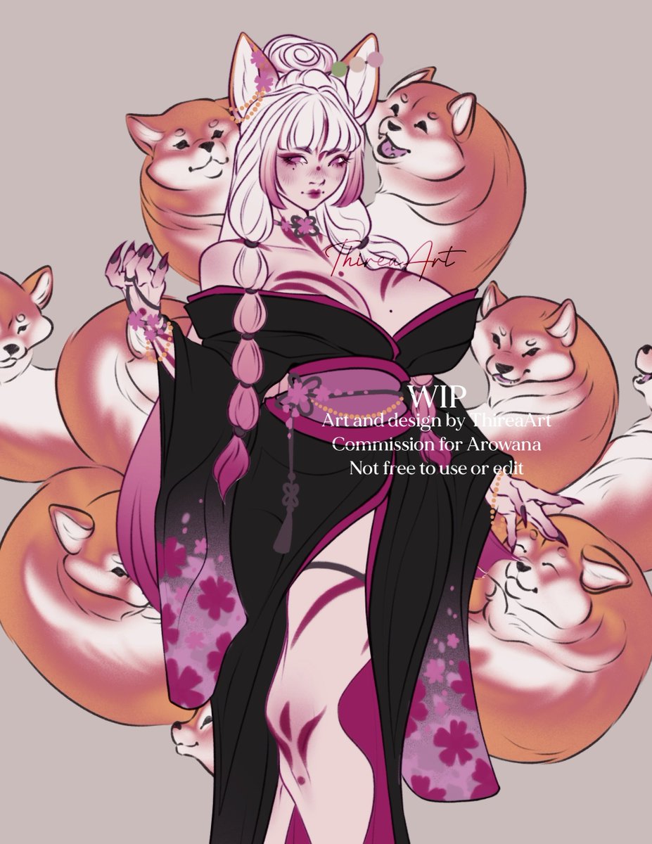 Some more Umeko 🌸🐶 [cm wip]