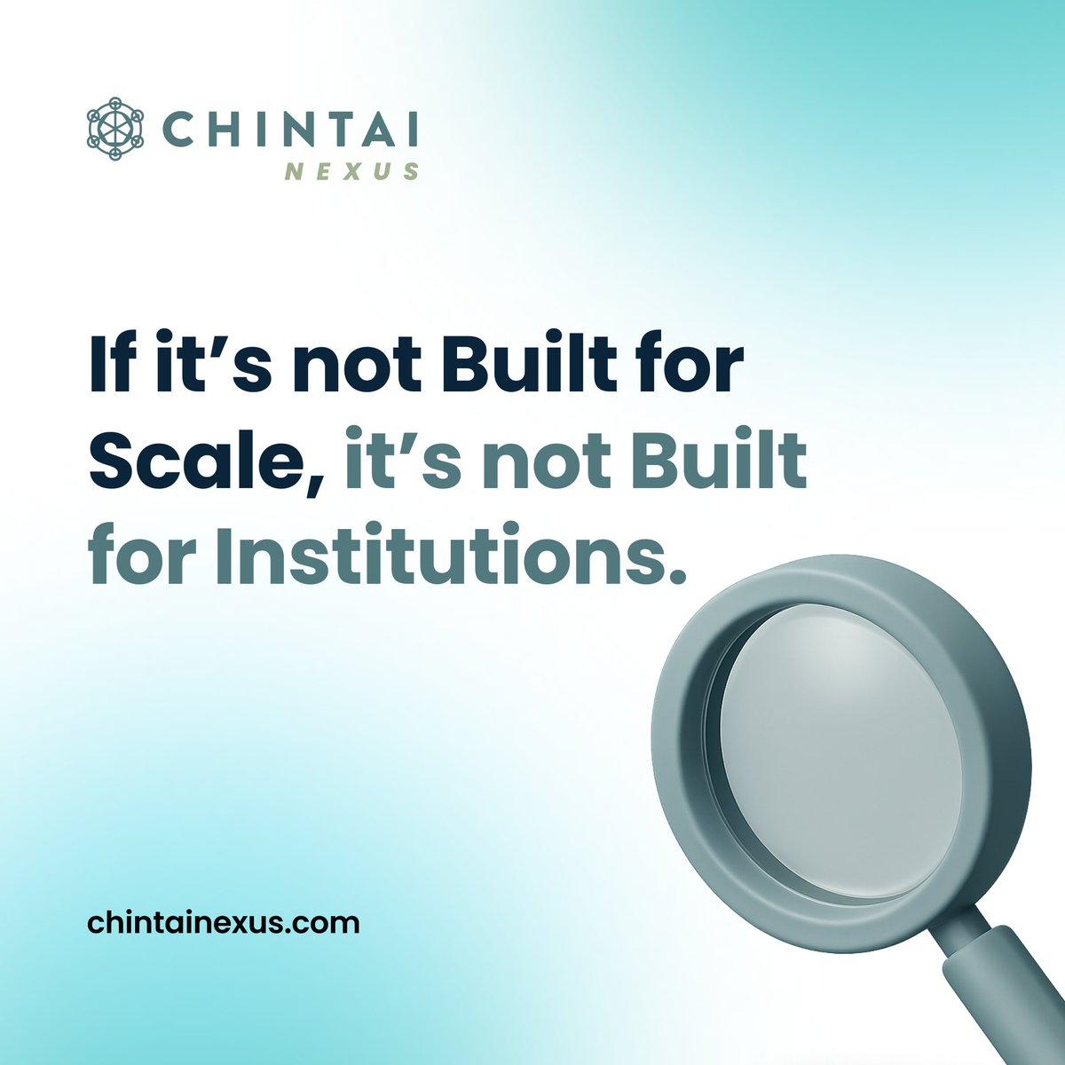 ChintaiNexus's tweet image. Institutions demand:
✔️ Scalable infrastructure
✔️ Regulatory-grade compliance
✔️ Institutional-level performance
✔️ Real-world asset support from day one
We deliver all of the above and more.
Whether it’s tokenized bonds, real estate, or carbon credits, if it’s not built for…