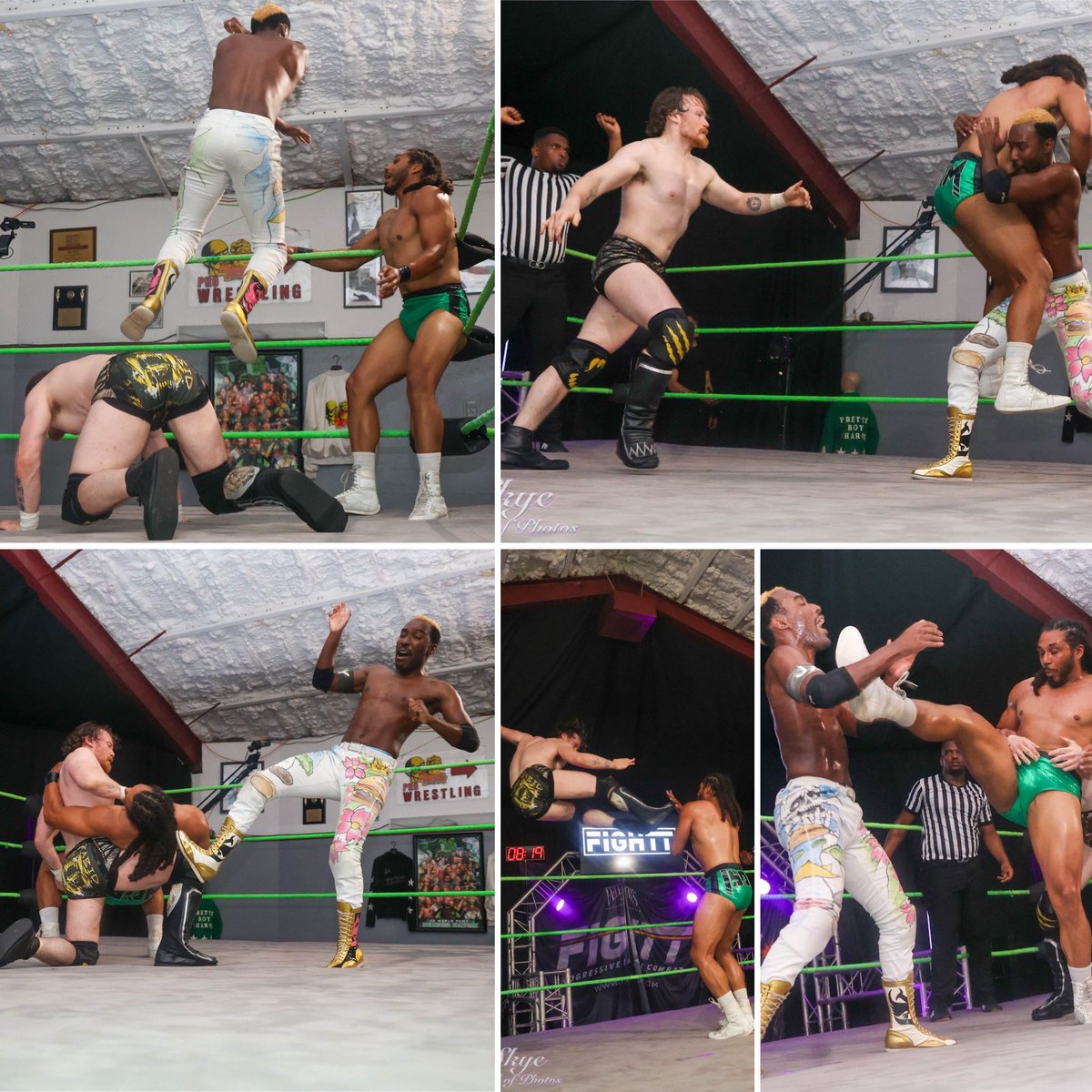 FighttProW's tweet photo. Result From Enter The FIGHTT Round 2

@BigBadKaiju &amp; @EliEyeSum def @CheeseburgerROH &amp; @RabidRyanMooney due to ref stoppage after multiple brain busters &amp; a devastating Tombstone to CB from the Infinite One. 

As a result CB looks to be sidelined from FIGHTT action. https://t.co/9fMdwr0jlm