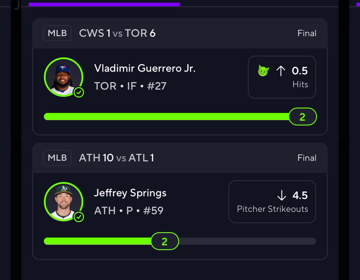 BreezzyBets's tweet photo. BANGGG CASH ‘EM✅✅✅

Not too shabby on my first day back 🧞‍♂️

Making my DubClub 100% FREE. Just comment “PICKS” to get access 🔥 https://t.co/mJl9zMfaT2