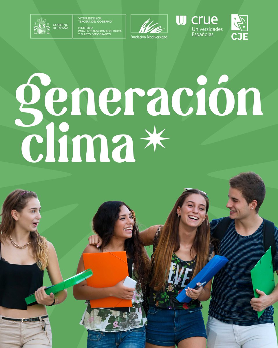 🌍 Buscamos jóvenes comprometidos con la acción climática

Las personas seleccionadas podrán participar en la #COP30 de Brasil 🇧🇷
→ A través de una beca de formación de 4 meses de duración

‼️ Últimos días para presentar solicitudes
» t.ly/Qfilq