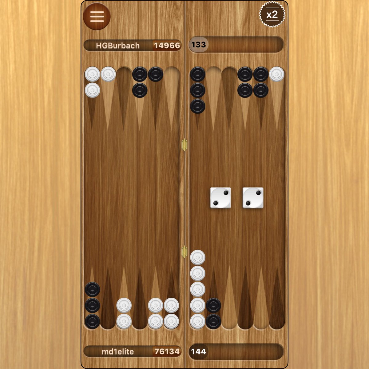 CoachMaczko's tweet photo. Warning: Backgammon @adikusgames is seriously addictive! 🎲 One more game... famous last words https://t.co/jjGHRC2VSK https://t.co/nZOi9qW6t4