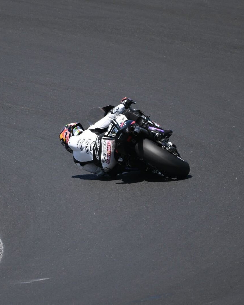 MotoGP's tweet photo. The #1 is back on track! 🚀

#MotoGP https://t.co/O8ode5CJbF
