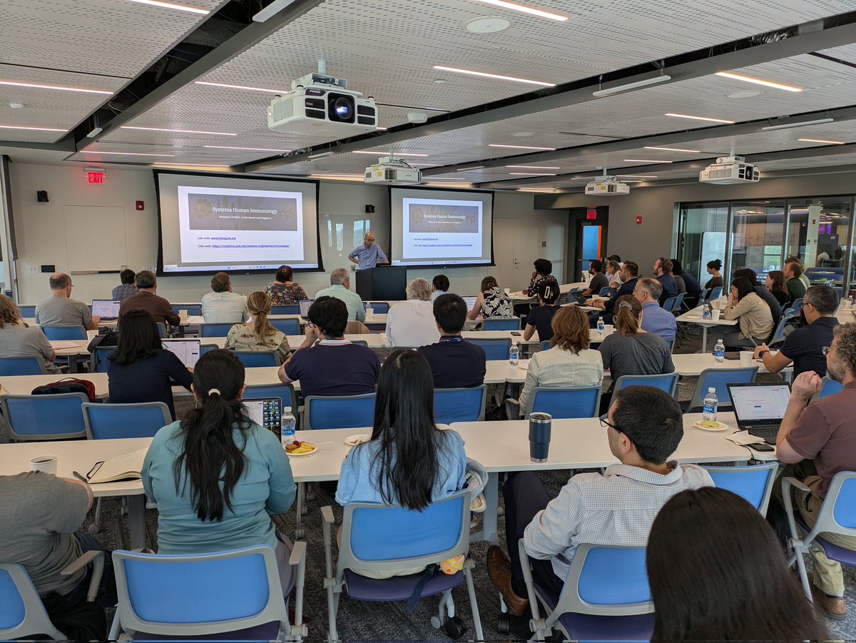 YaleCSEI's tweet photo. Exciting lineup of presenters at today's #CZBiohubNY Mini Workshop hosted by @YaleMed, @TsangLab and @YaleCSEI. Thrilled to welcome @czbiohub and @czi investigators and team members to Yale for this day of science and interaction. https://t.co/V1lNnlaHpw