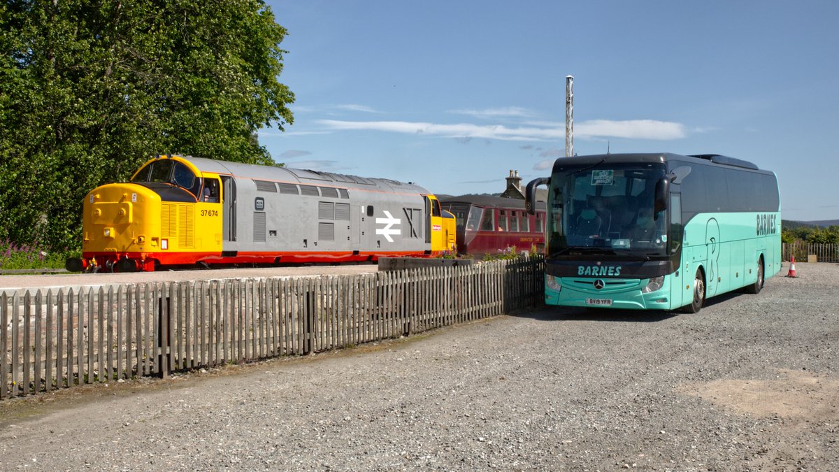 I__J__W's tweet image. Todays visit with @BarnesCoaches to @StrathspeyRail and The Cairngorm Mountains