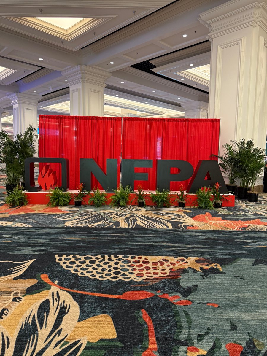 unifourfire's tweet photo. Unifour Fire/Hiller Hickory service team attended the NFPA Conference and Expo located in Las Vegas, sharing and gathering knowledge and expertise with other Fire and Life Safety partners. https://t.co/r3UIiDndut