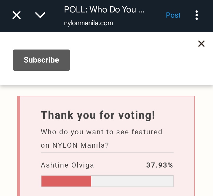 intkeeperr's tweet photo. Current update of voting ‼️
#AshDreskeepers
#Ashlings vote #AshtineOlviga ‼️
Let's make her win!!! #voteashtine https://t.co/L3vZopEnV9