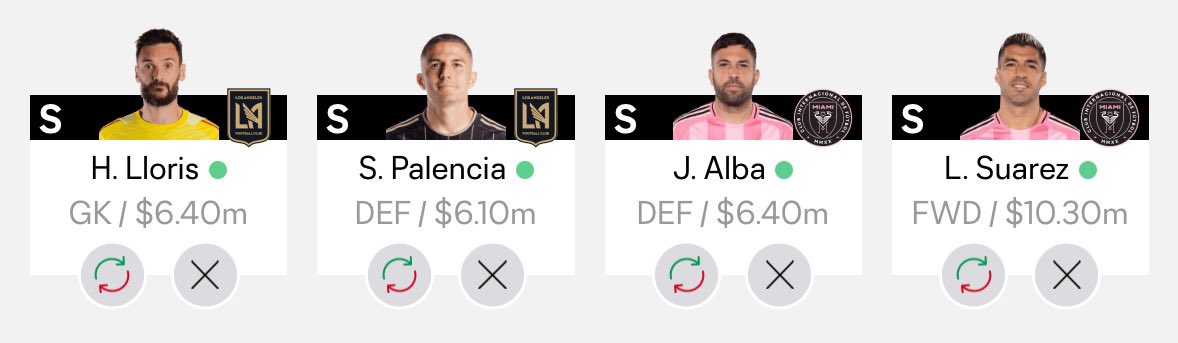 Your 4 bench spots feel like the most important players on your team in #MLSFantasy Rd. 20.

How are your planning to preview your DGW players? 

Here’s where <a href="/MLSGoneWild/">MLS Gone Wild ⭐️</a> is at at the moment ⤵️