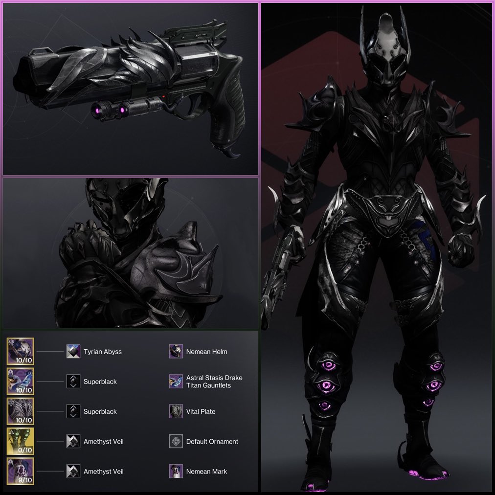 Primo (@prim0sito) on Twitter photo Ashen Seer
You canโt outrun what sees all.
#Destiny2 #Destiny2Fashion #FotW #FashionoftheWeek #Destiny2theGame
<a href="/Destiny2Team/">Destiny 2 Team</a> <a href="/DestinyTheGame/">Destiny 2</a> <a href="/Bungie/">Bungie</a> <a href="/A_dmg04/">d m g 0 4</a>
<a href="/BrunoLouviers/">BR1</a> <a href="/MoltenSlowa/">Mitch Alpiner</a> <a href="/Cozmo23/">Cozmo</a> <a href="/asalisbury/">๐ฐ๐๐๐ข ๐๐๐๐๐๐๐๐๐ข</a> Ashen Seer
You canโt outrun what sees all.
#Destiny2 #Destiny2Fashion #FotW #FashionoftheWeek #Destiny2theGame
<a href="/Destiny2Team/">Destiny 2 Team</a> <a href="/DestinyTheGame/">Destiny 2</a> <a href="/Bungie/">Bungie</a> <a href="/A_dmg04/">d m g 0 4</a>
<a href="/BrunoLouviers/">BR1</a> <a href="/MoltenSlowa/">Mitch Alpiner</a> <a href="/Cozmo23/">Cozmo</a> <a href="/asalisbury/">๐ฐ๐๐๐ข ๐๐๐๐๐๐๐๐๐ข</a>