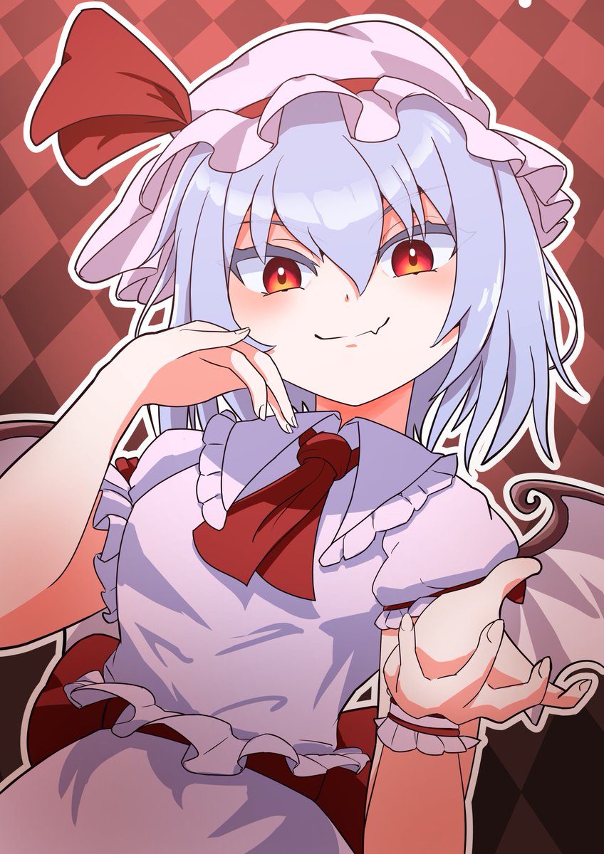 KSpica_i's tweet image. #7月9日はレミリアの日
010 レミリア・スカーレット
をリメイクしました!
#東方Project #レミリア・スカーレット