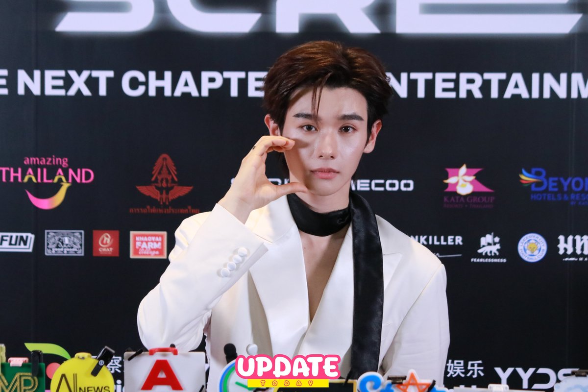 Update__today's tweet image. ช่วงสัมภาษณ์สื่อของ &quot;นาย กรชิต&quot; ในงาน &quot;Insight Entertainment: Beyond the Screen&quot; ✨

#Beyondthescreenxนายกรชิต
#Beyondthescreen #InsightEnt2025
#InsightEntertainment
#YYDSent  #นายท่านกรชิต #NineKornchid #高卿尘
#UPDATETODAY #ข่าวบันเทิง