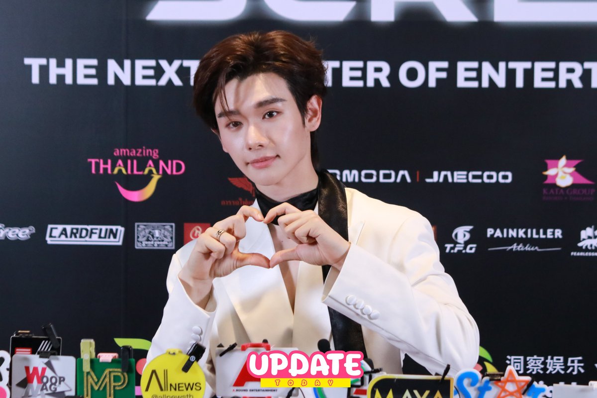 Update__today's tweet image. ช่วงสัมภาษณ์สื่อของ &quot;นาย กรชิต&quot; ในงาน &quot;Insight Entertainment: Beyond the Screen&quot; ✨

#Beyondthescreenxนายกรชิต
#Beyondthescreen #InsightEnt2025
#InsightEntertainment
#YYDSent  #นายท่านกรชิต #NineKornchid #高卿尘
#UPDATETODAY #ข่าวบันเทิง