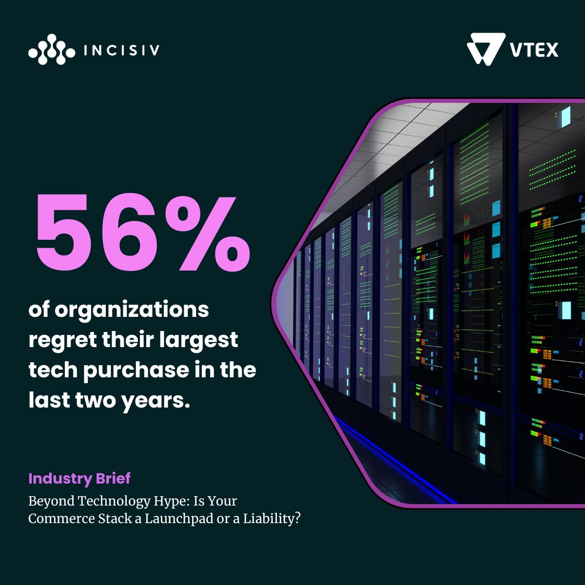 IncisivIO's tweet image. Over half of companies regret their biggest tech buy. Bloated stacks and rigid suites aren’t just frustrating, they’re holding teams back. Time to rethink what your commerce stack is really doing for you. Read more: incisiv.com/report-beyond-…

@VTEXcommerce 

#commercearchitecture…