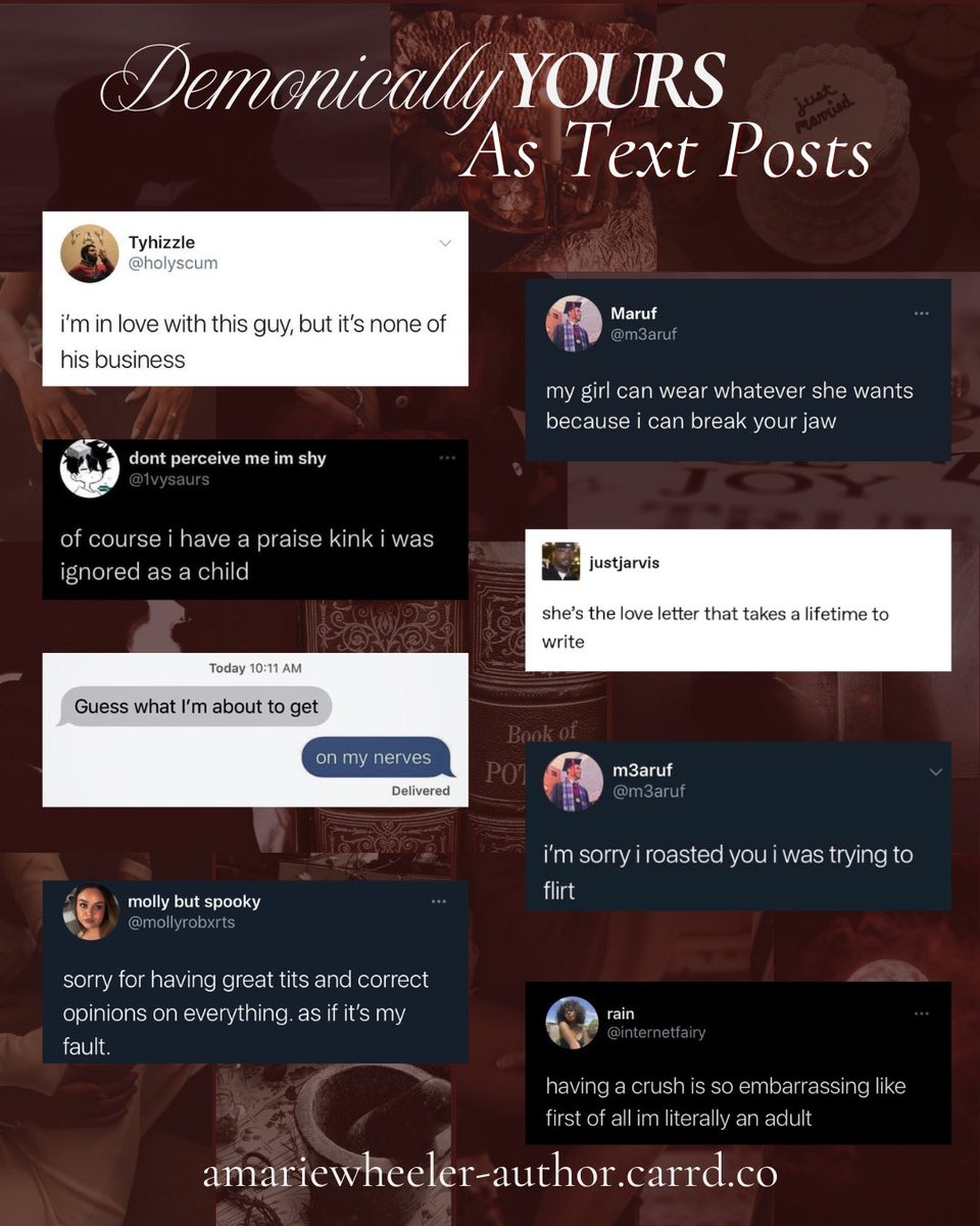 My #WIP as text posts😈✨

#UnhingedPit #A #F #R #AG