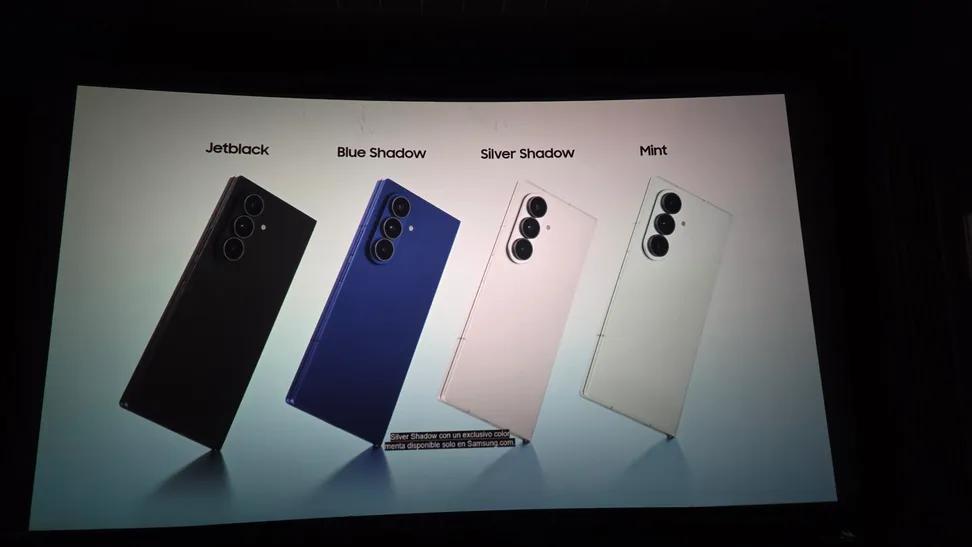 DarioTips's tweet photo. Estos son los colores de los nuevos #GalaxyZFold7  cuál te gusta? https://t.co/7HFZEx9ZMq