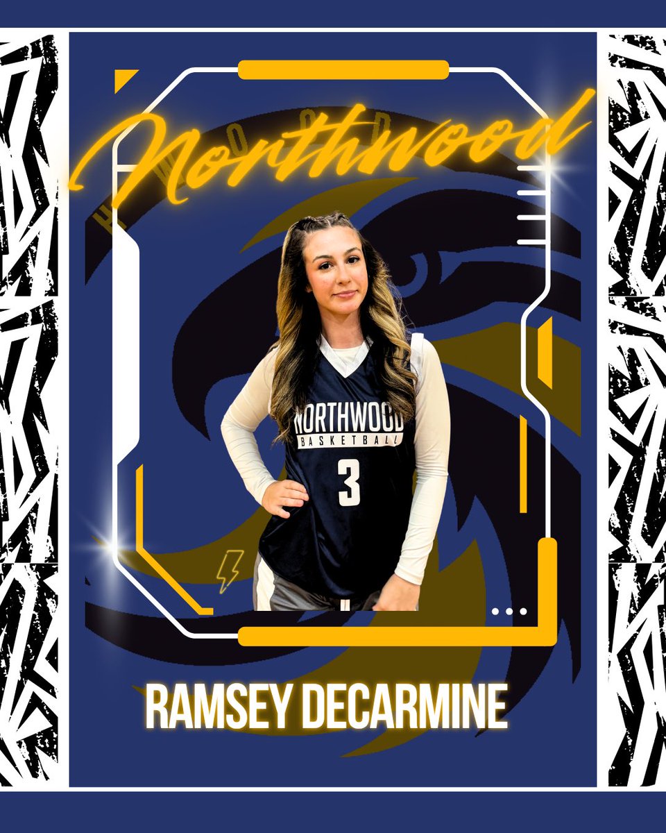 NTAEAGLESWBB's tweet photo. Ramsey is making her return to Northwood after a few years away, and we couldn’t be more excited to have her back. Her ability to stretch the floor with her shooting range adds a dynamic element to our offense. All summer, she’s shown glimpses of her high-level potential. https://t.co/wItJaPWJOV