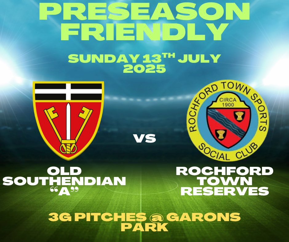 OSFCAteam's tweet image. Our first Preseason friendly of 25/26 season gets underway this weekend… looking forward to seeing the boys back out on the pitch - exciting year ahead
🟢⚫️Up The Old Boys⚫️🟢