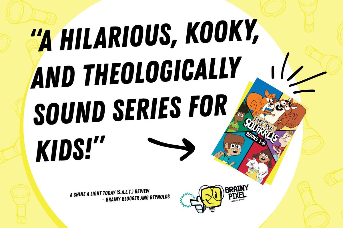 BrainyPixel (@brainypixel) on Twitter photo "A hilarious, kooky, and theologically sound series for kids!"
Check out our SALT review on Mike Nawkrocki's Dead Sea Squirrels middle grade book series!
<a href="/TyndaleHouse/">Tyndale House</a> "A hilarious, kooky, and theologically sound series for kids!"
Check out our SALT review on Mike Nawkrocki's Dead Sea Squirrels middle grade book series!
<a href="/TyndaleHouse/">Tyndale House</a>