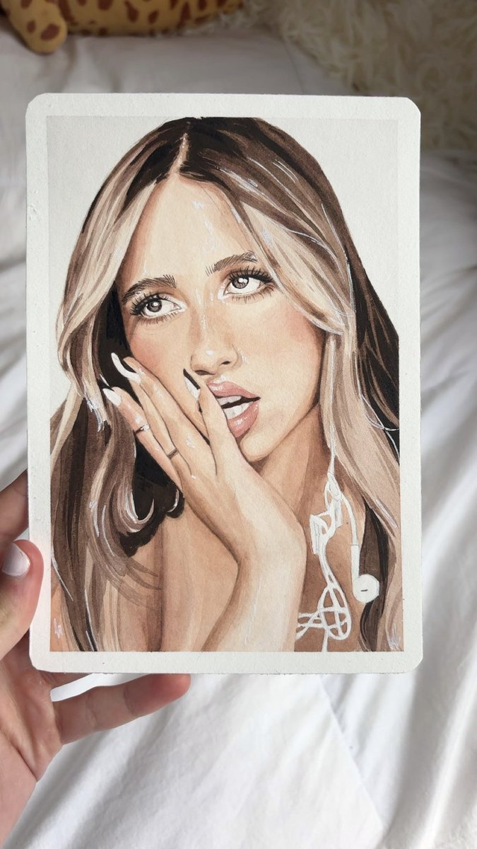 graceswilflower's tweet photo. tate mcrae!! absolutely love this one. original painting on etsy and commissions are OPEN! 
-
-
#tatemcrae #tatemcraefan #tatemcraeedits #tatemcraefanart #watercolor #painting @tatemcrae https://t.co/Ea67qBU8XS
